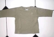 PULL BEBE GARCON ML KAKI MARQUE JBC T.68CM OU 6/9 MOIS 100% COTON