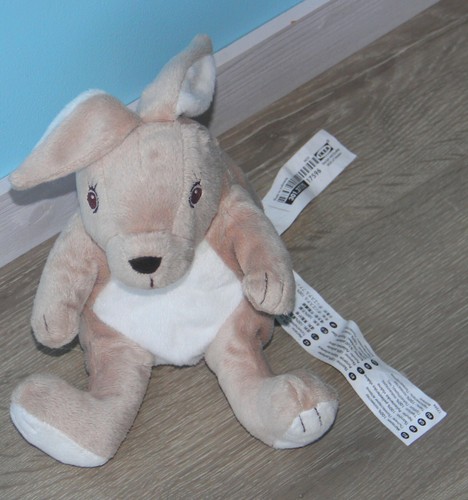 Doudou peluche lapin beige - doudou,