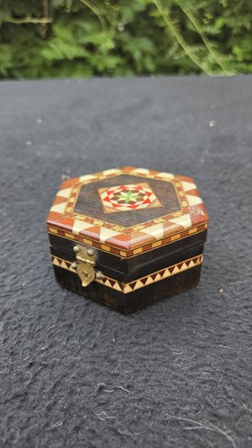 Boîte bijoux hexagonale - hexagonale, en