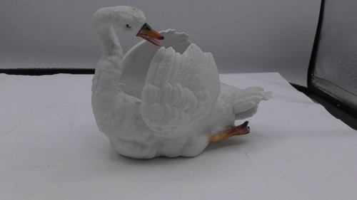 Pot fleurs cygne - fleurs, "cygne"