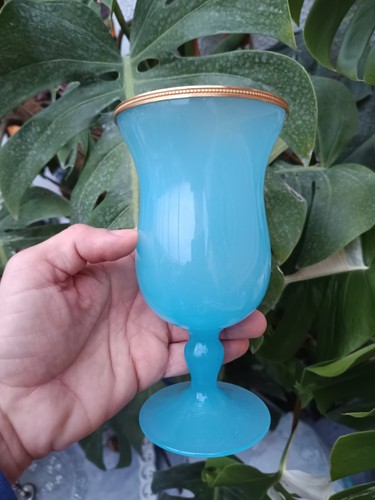 Vase opaline cerclage - vase,