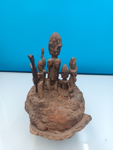 Fétiche dogon personnages - fétiche, à