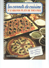 LES CARNETS DE CUISINE N°32 - GRANDS PLATS DE TOUS PAYS - HACHETTE PRATIQUE