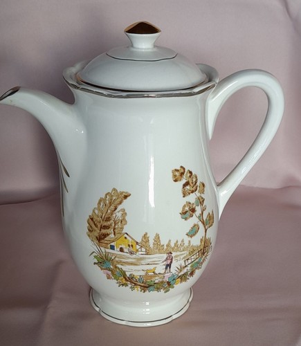 Cafetière porcelaine digoin - digoin, &