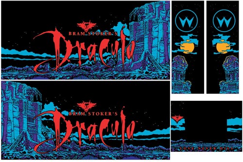 Bram stoker decals pinball - bram,