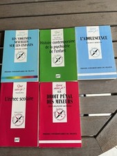 Lot de 5 Livres que sais Je 