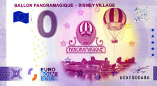 77 DISNEY Ballon Panoramagique, 2025, Billet Euro Souvenir