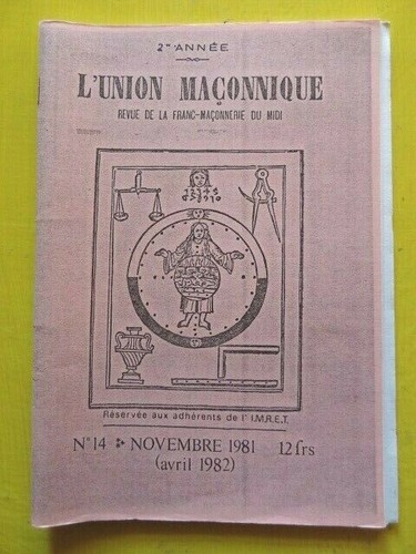 Union maçonnique revue - revue, de