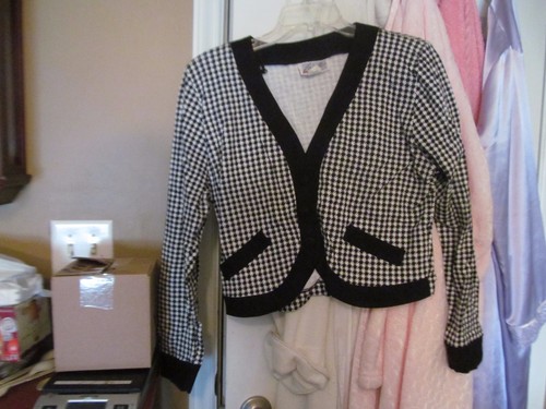 Lajade black white - black, l