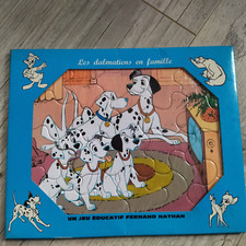 puzzle Disney Fernand Nathan les dalmatiens en famille  - vintage année 70