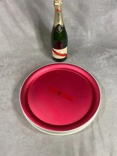 RARE Plateau rond MUMM pour