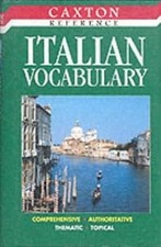 Italian Vocabulary (Caxton Reference), Pesavento P, Used; Good Book