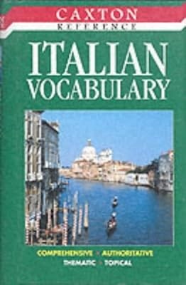Italian vocabulary caxton - vocabulary, (caxton