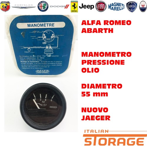 Alfa romeo abarth manomètre - alfa,