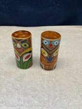 Vintage Tiki Totem Pole Salt