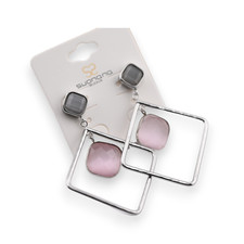 Boucle d'oreille acier