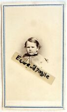 CDV PHOTO CHURCHILL & DENISON à ALBANY NY  enfant C603