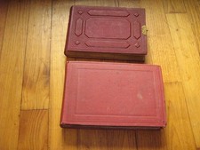 deux albums de photos anciennes