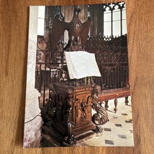 Postcard Cpa - Caudebec-en-caux - Lutrin Offert Mar Catherine Capelet 