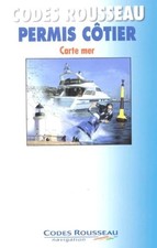 Permis Cotier. Carte Mer -