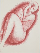 Antoniucci VOLTI : Femme au repos - Lithographie originale
