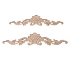 Non Peint Bois Sculpté