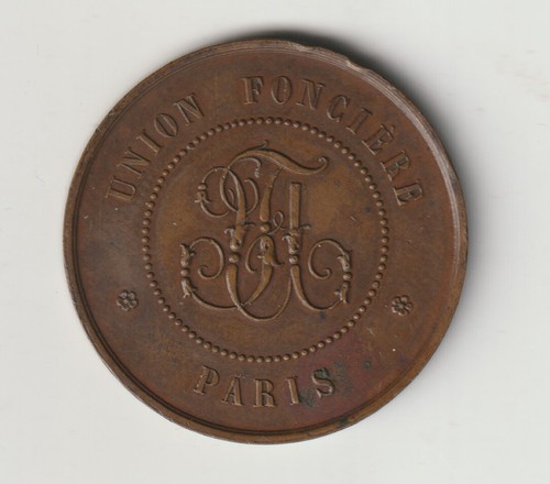 Médaille jeton présence - médaille, présence-