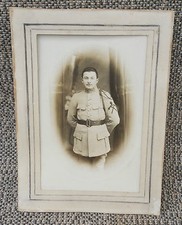 Ancienne photo militaire 1901  art pop vintage french antique militaria