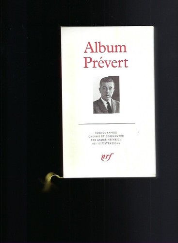 Jacques prevert album - prevert,