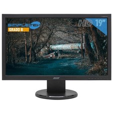 Acer V193HQL Écran Moniteur Affichage LCD 19" 16:9 Large PC VGA 136 Rénové