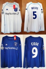 Maillot Retro AJ AUXERRE 2003/04 #9 CISSE - #5 MEXES UEFA Champions League