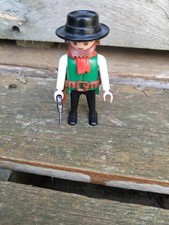 Playmobil  cow boy Voyageur Train  Western 4123