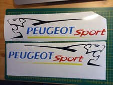 Sticker autocollant Peugeot Sport sans fond grand format