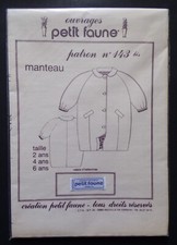 § patron PETIT FAUNE n° 143