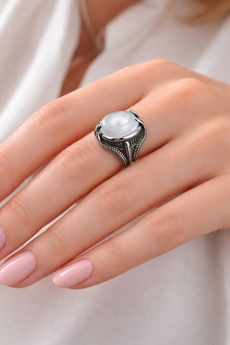 Grosse bague acier - en,
