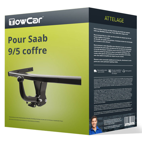 Attelage pour saab coffre - saab, 9/5
