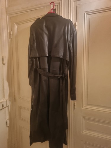 Trench cuir - trench,