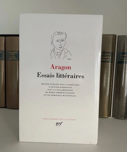 Pleiade louis aragon - -, essais