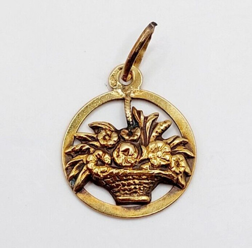 Pendentif vintage 18k - pendentif,