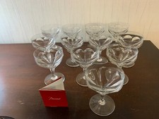 30 coupes à champagne Duchesse de Dino cristal Baccarat (prix à la pièce)
