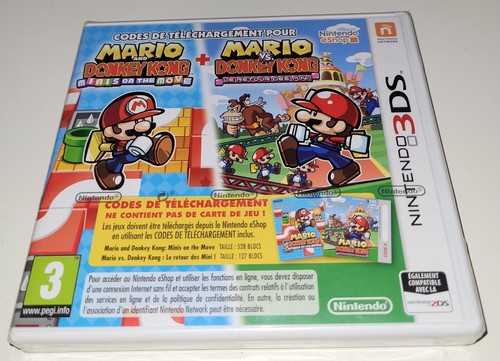 Nintendo 3ds mario and donkey - nintendo, 3ds-mario