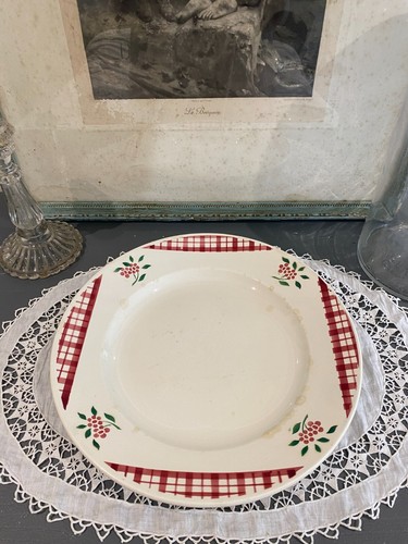Plat sarreguemines shabby - plat,