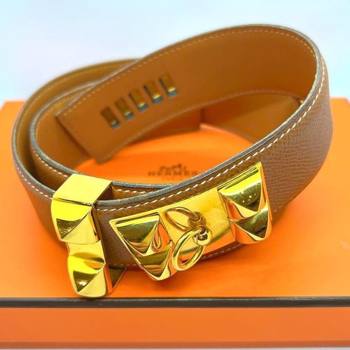 Ceinture cloutée hermès - ceinture,