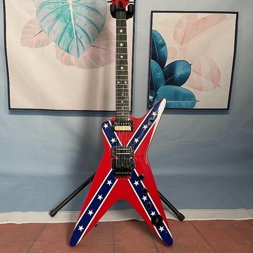 Red electric guitar pickup - guitar, hh