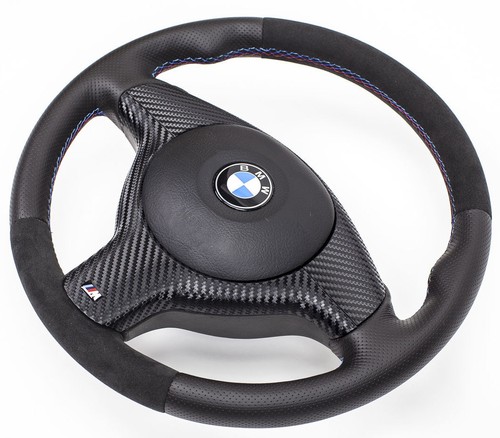 Alcantara volant cuir - cuir, pour
