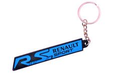 Porte clés / Keychain / PVC RS Clio Megane Twingo bleu/blue