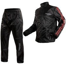 Combinaison Vetements Pantalon Housse Rouge Blouson Antipluie Securité Pluie