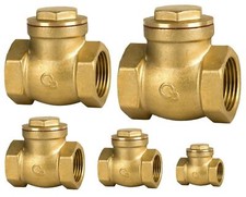 Clapet anti-retour en laiton