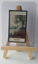 1922 CLAUDE DEBUSSY Compositeur Music Composer Felix Potin Card 3rd series Carte