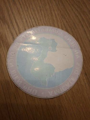 Sticker pare brise - amicale, des